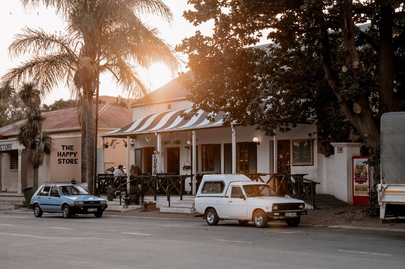 The Happy Store at sunset, Barrydale